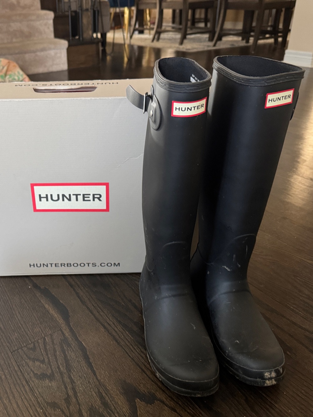 Hunter Boots women size 8